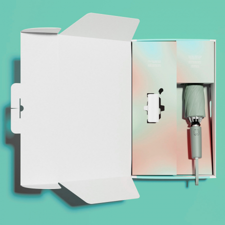 루티네 선물세트 거꾸로 2세대 자동 우양산 + 보조배터리 #4