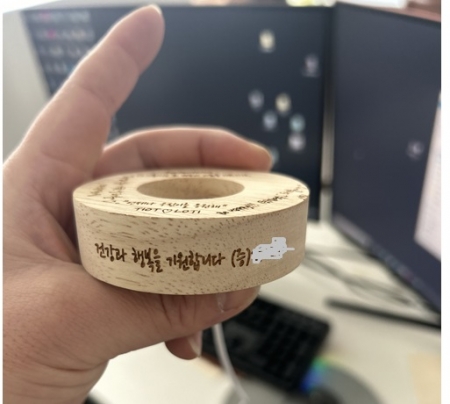 LED 모던 수정구슬 침실 무드등 8CM 부처님 #6