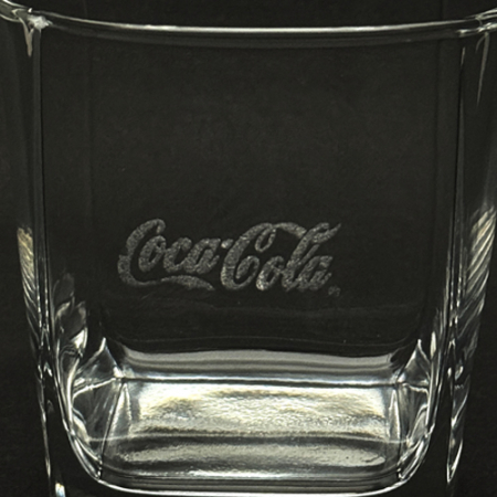 사각 언더락 위스키 양주 물 주스 유리 컵 잔 // 레이저 각인 #6