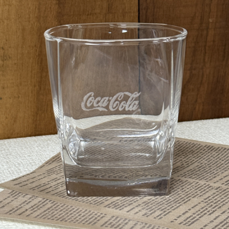 사각 언더락 위스키 양주 물 주스 유리 컵 잔 // 레이저 각인 #2