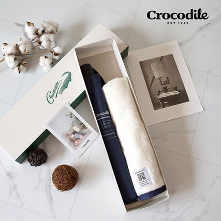 크로커다일 2단 레터링우산 + 투톤보다 호텔 수건 #2