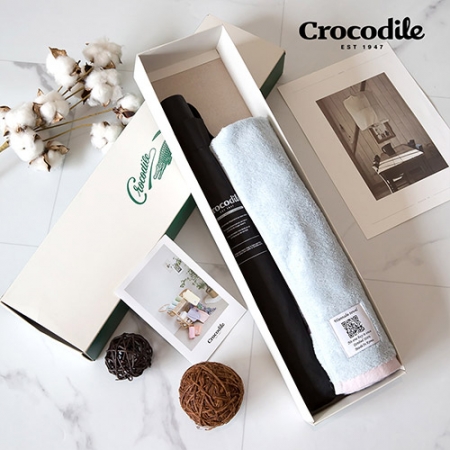 크로커다일 2단 레터링우산 + 투톤보다 호텔 수건 #3