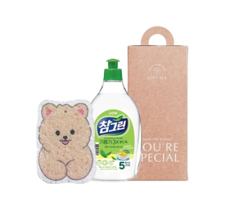 뽀드득 주방세제 500ml와 압축수세미 스페셜선물상자 #2