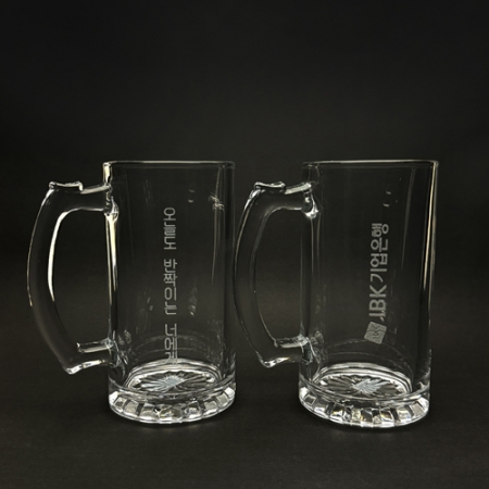 맥주잔 비어 글라스 유리컵 호프잔 490ml // 레이저 각인 #3