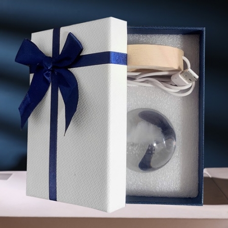 LED 모던 수정구슬 침실 무드등 8CM선물용 십자가 + 구원 #3