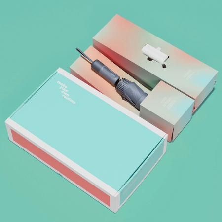 루티네 선물세트 캡슐 3단 자동 암막 양우산 + 보조배터리 #3