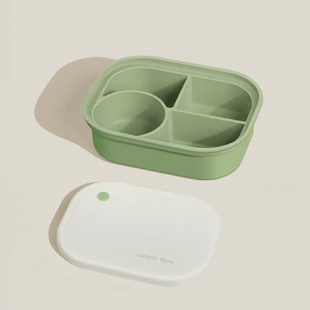 파스텔 플래티넘 실리콘 런치박스 도시락통 소풍도시락 대용량 1000ml #2