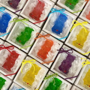 답례품 젤리숍 곰돌이 수제비누 주문제작 핸드메이드