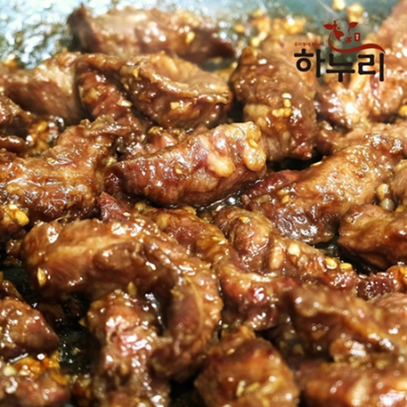 하누리 마늘양념 소갈비살 500g #4