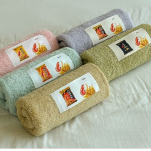 크로커다일 퍼스널컬러 라벨 호텔타올 5매 220g