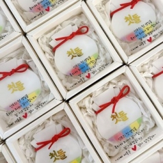 답례품 돌잔치 복주머니 수제비누 주문제작 핸드메이드