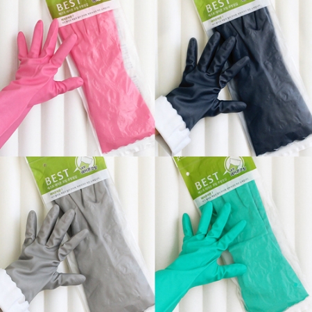 진 레이온 코팅 고무장갑 #2