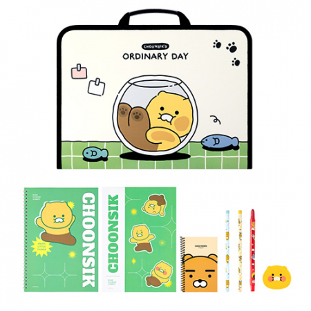 카카오프렌즈 학용품 문구세트8 춘식이세트 #2