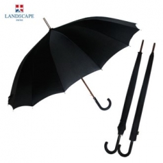 곡자우산 랜드스케이프 70x16K무지검정곡자