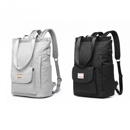 심플 패션 멀티 백팩 노트북백팩 배낭 학생 인쇄 주문제작 입사 기념품 가방 답례품 AB043 #2