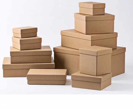 [인기박스] 상하분리형 크라프트 선물상자 (소형) #3