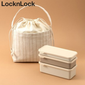 락앤락 114S01 투고 2단 간편캡 도시락 가방 세트