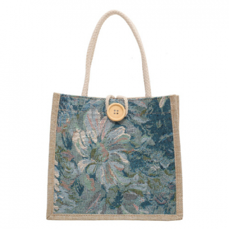 라인아트 린넨 에코백 #2