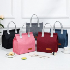 모던 클래식 보온보냉 런치백