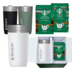 스탠리 고 진공 텀블러 화이트 드립커피 선물세트