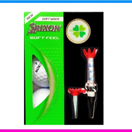 스릭슨 소프트 필 3구 볼마커 자석티세트 (2pc) 스릭슨 골프공 3구 선물세트 볼마커 자석티세트 스릭슨 골프공 #2