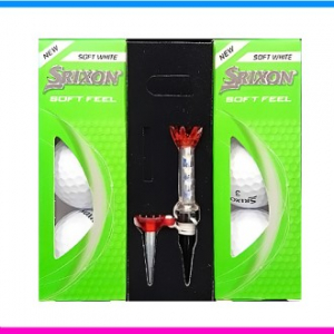 스릭슨 소프트 필 6구 자석티세트 (2pc) 스릭슨 골프공 6구 골프공 6구 자석티세트 골프공 6구세트