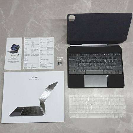 아이패드 호환 각도 머레이 마그네틱 구조독 매직키보드 M4 11inch 한글 각인키보드+키스킨 증정 #5