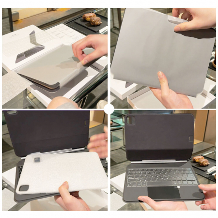 아이패드 호환 각도 머레이 마그네틱 구조독 매직키보드 M4 11inch 한글 각인키보드+키스킨 증정 #6