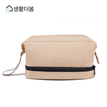 생활더봄 여행용방수 2단 건습분리 세면백 파우치 5color #5
