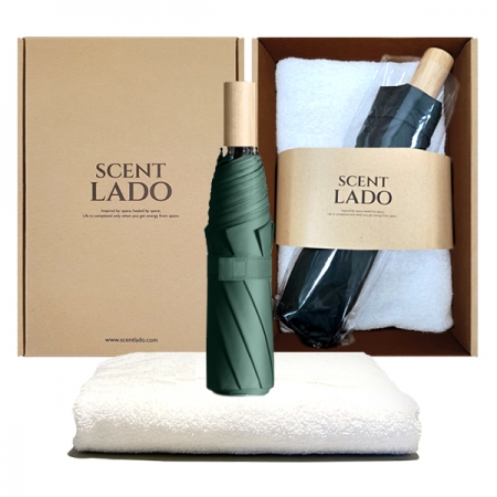 센트라도 송월 타올 (수건)+3단 양우산 세트 #3