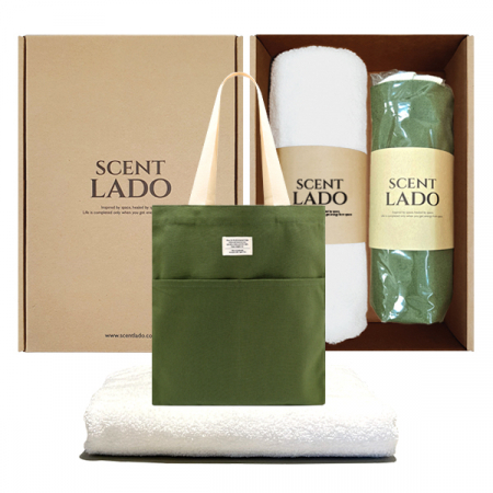 센트라도 송월 타올 (수건)+에코백 세트 #3
