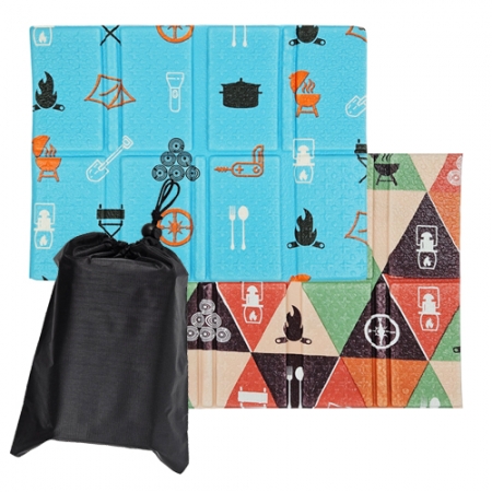 8단 미니방석 고급코팅형 6T 가방포함 38x28.5cm #2