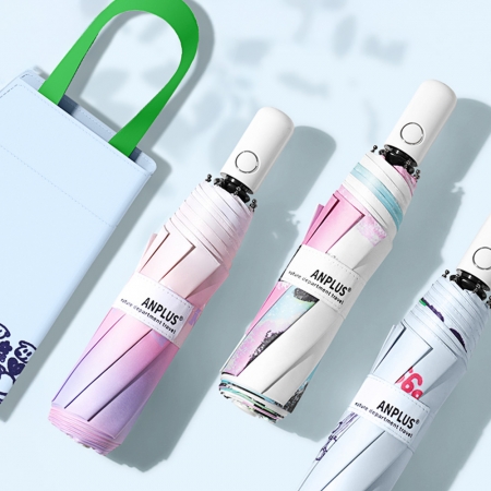 루티네 드로잉 3단 자동 암막 가방우산 #2