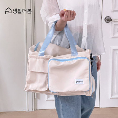 생활더봄 접이식 대용량 방수 보스턴백 신발수납 캐리어보조 여행가방 5colors #5