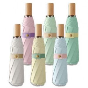 라이트핏 도토리파스텔 3단수동 암막양우산