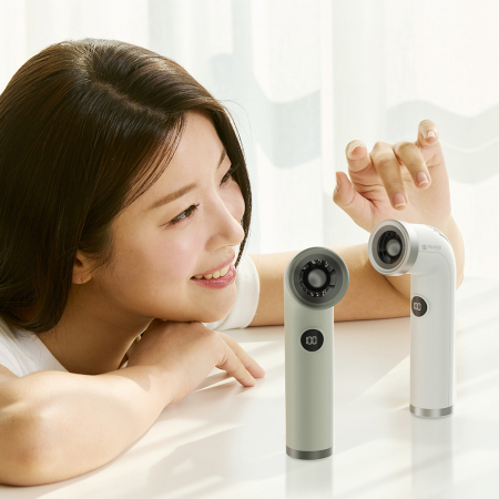 슈틸루스터 날개 없는 휴대용 선풍기 올리브 #3