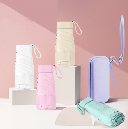 케이스미니우산 3단수동양우산 미니케이스양우산 휴대용양우산 휴대용케이스우산 #3