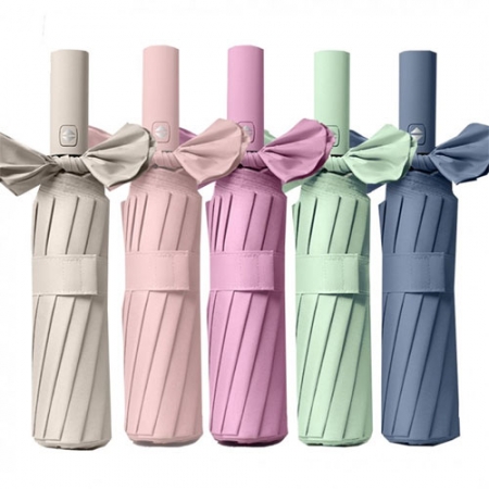 파스텔 3단 자동우산 #2