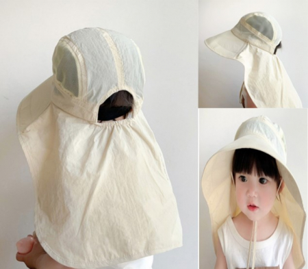 아동뒷목보호모자 유아햇빛가리개모자 아동햇빛가리개모자 키즈햇빛가리개모자 #2