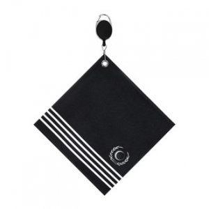 사선라인 블랙 골프릴타월