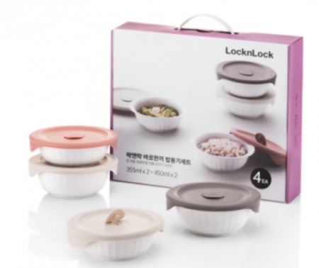 락앤락 바로한끼 도자기 4P세트 #2