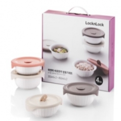 락앤락 바로한끼 도자기 4P세트