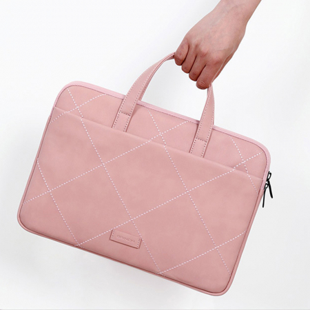 AN081 컴팩트 스퀘어 퀼팅 노트북파우치 가방 맥북 그램 기념품 태블릿 파우치 인쇄 주문제작 답례품 서류 가방 #3