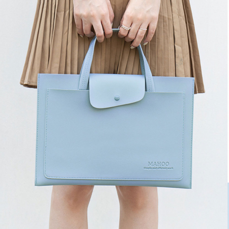 AN090 라이트 미니멀 노트북 토트백노트북가방 서류 가방 기념품 맥북 그램 태블릿 파우치 인쇄 주문제작 답례품 #3