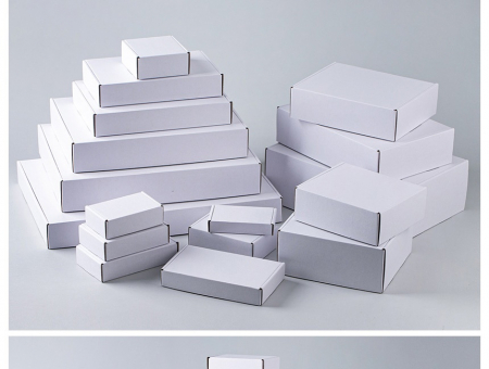 [인기박스] 일체형 조립상자/정사각 화이트(가로 13cm) #3