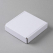 [인기박스] 일체형 조립상자/정사각 화이트(가로 13cm)