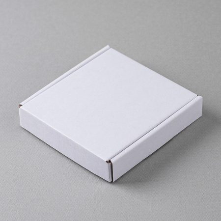 [인기박스] 일체형 조립상자/정사각 화이트(가로 15cm) #2