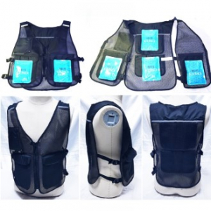 얼음조끼 냉감 쿨링 아이스 조끼+ 선풍기 선물