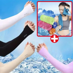 쿨링 아이스 스포츠 타올+쿨토시, 넥쿨러 쿨타올 쿨 스카프, 넥밴드 아이스타올 토시,  타올세트 타월세트