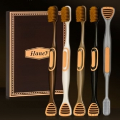 딥클린 일체형 혀클리너 칫솔 5개입 세트